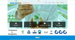 Desktop Screenshot of anaconlaboratories.com